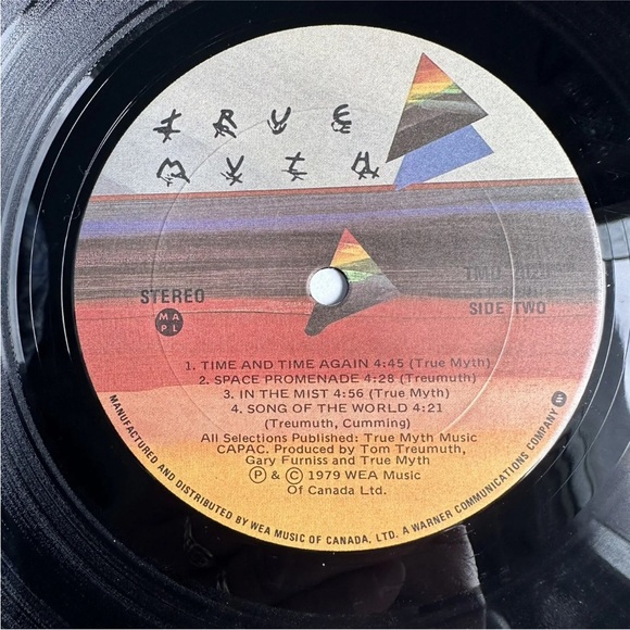Vinyl Record: 1979 TRUE MYTH Vinyl LP
Record Album With Insert - Picture 9 of 11